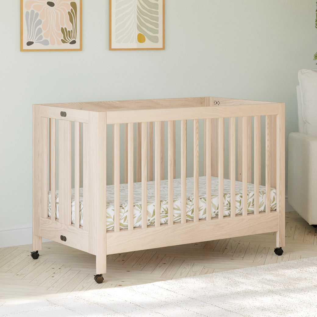 Maki Portable Folding Crib + Conversion Kit