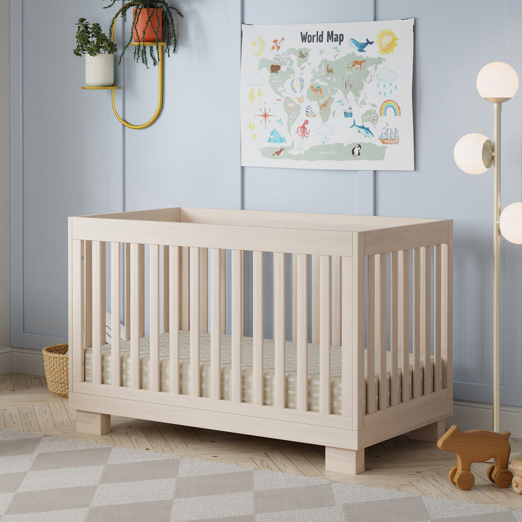 Modo 3-in-1 Convertible Crib with Toddler Bed Conversion Kit