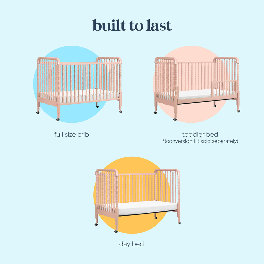Jenny Lind 3-in-1 Convertible Crib