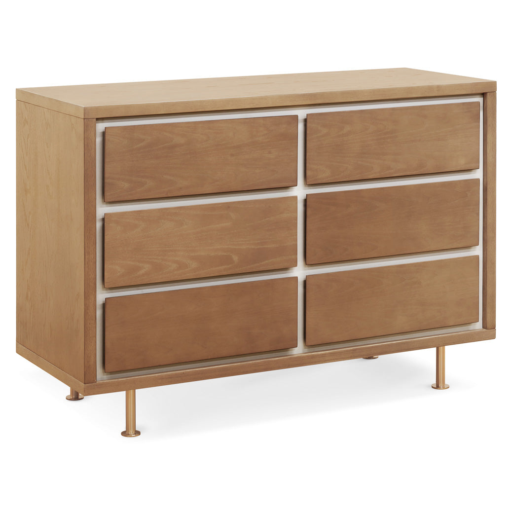 Novella 6 Drawer Dresser Stained Ash