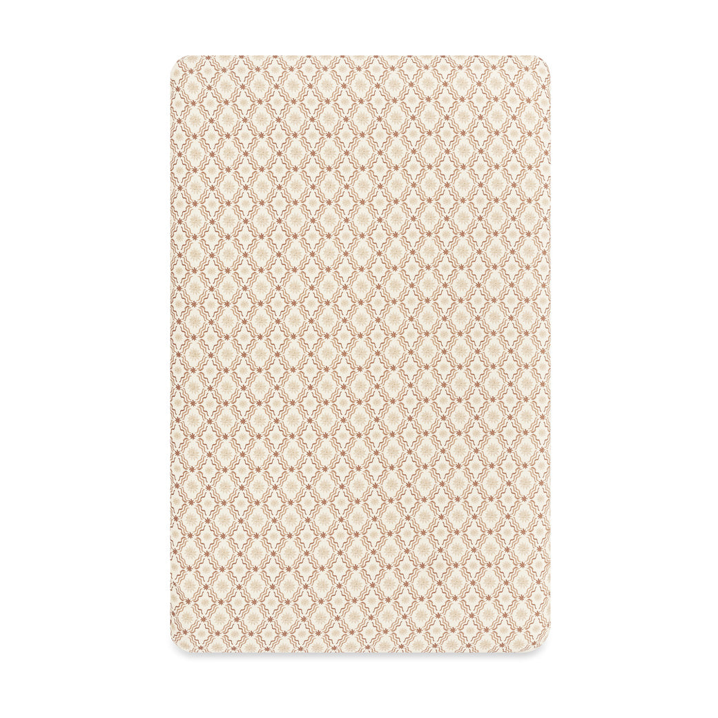 Mini Crib Sheet in GOTS Certified Organic Brushed Cotton