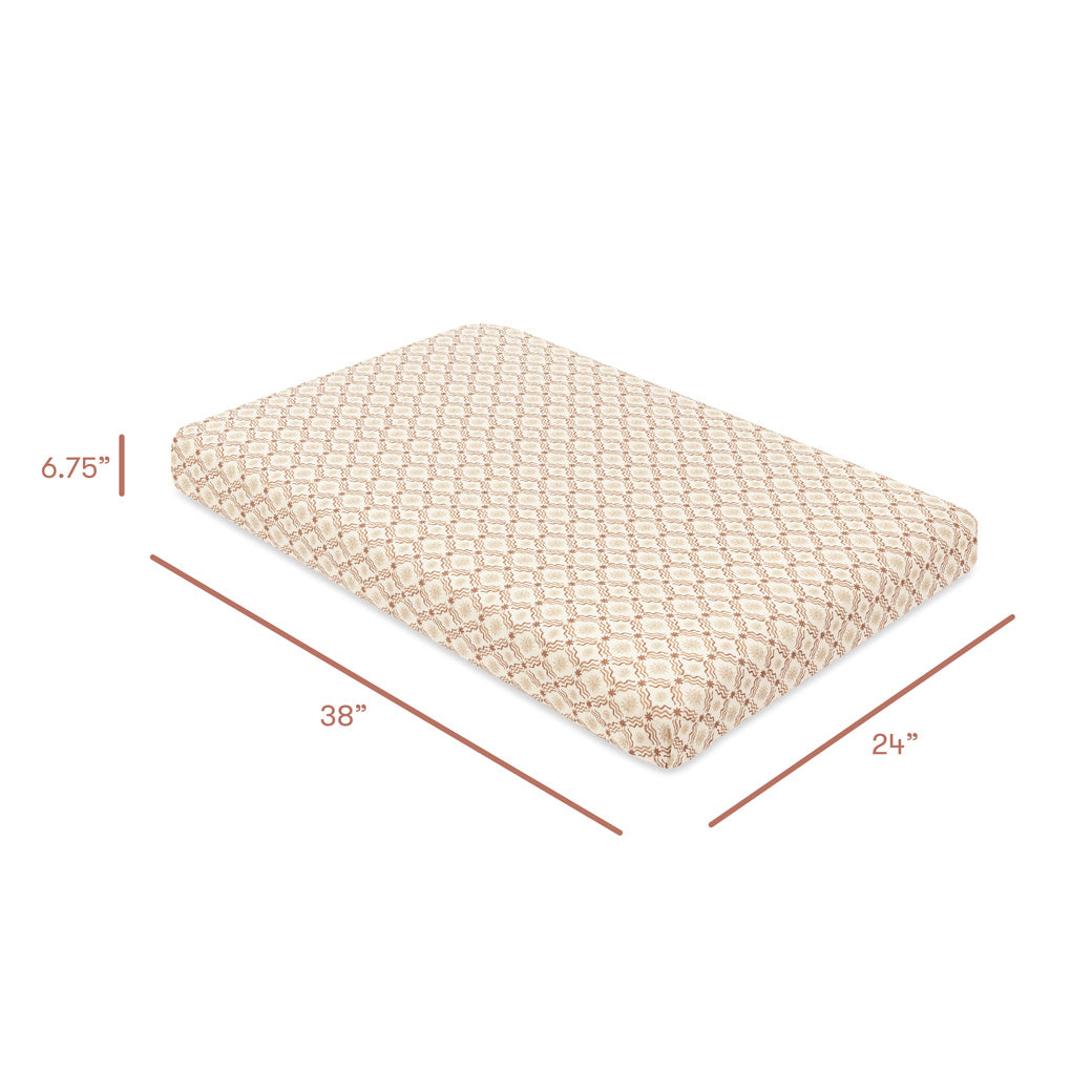 Mini Crib Sheet in GOTS Certified Organic Brushed Cotton