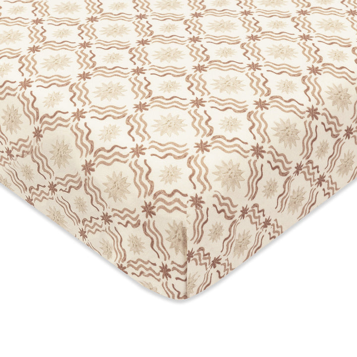 Mini Crib Sheet in GOTS Certified Organic Brushed Cotton