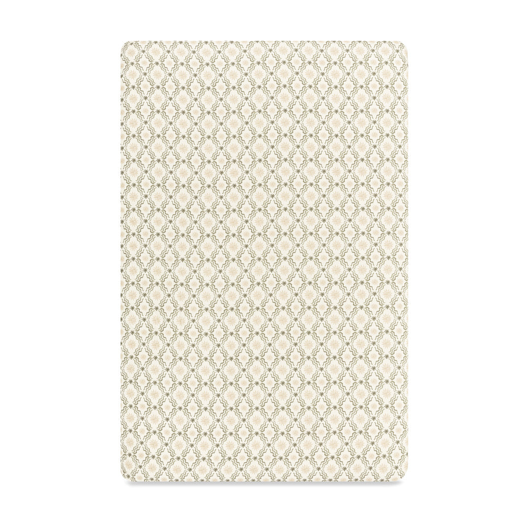 Mini Crib Sheet in GOTS Certified Organic Brushed Cotton