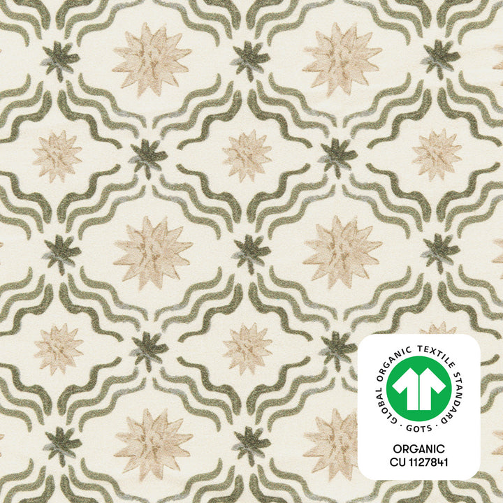 Mini Crib Sheet in GOTS Certified Organic Brushed Cotton