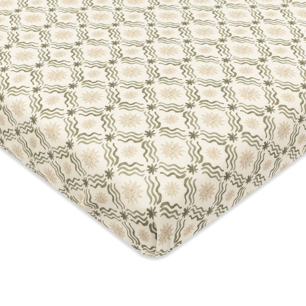 Mini Crib Sheet in GOTS Certified Organic Brushed Cotton
