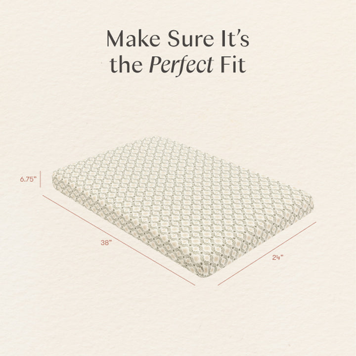 Mini Crib Sheet in GOTS Certified Organic Brushed Cotton