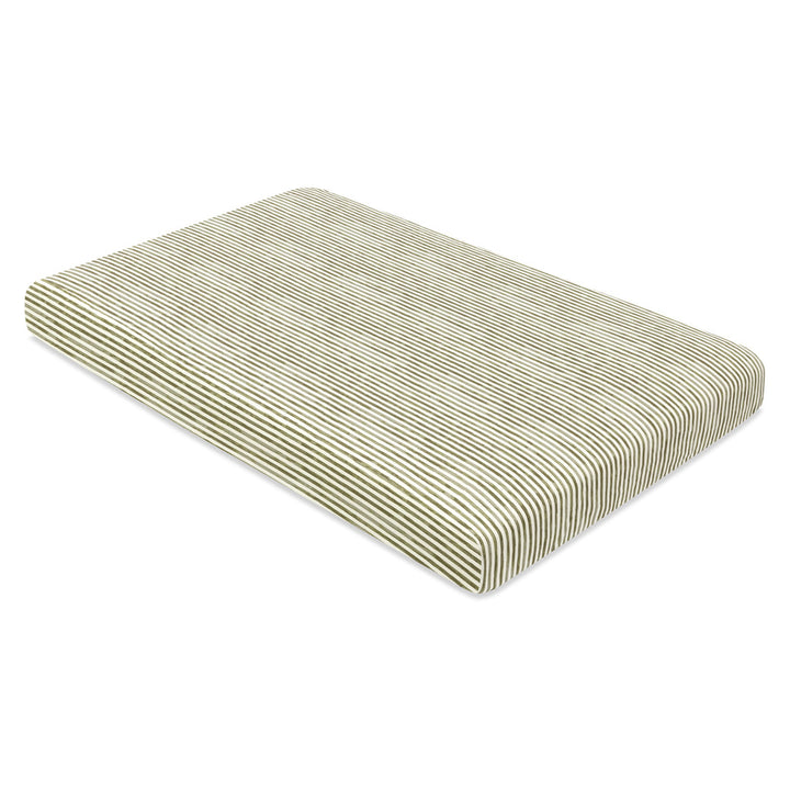 Mini Crib Sheet in GOTS Certified Organic Brushed Cotton