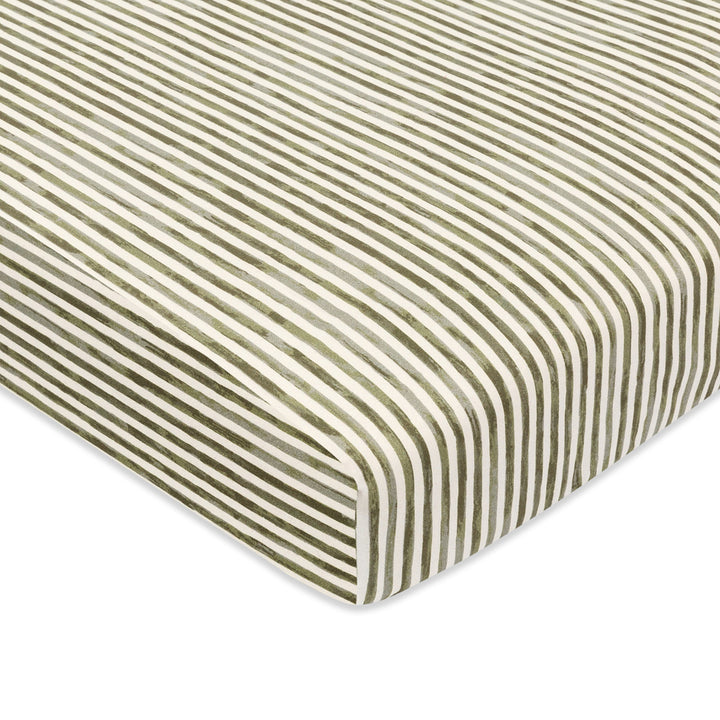 Mini Crib Sheet in GOTS Certified Organic Brushed Cotton