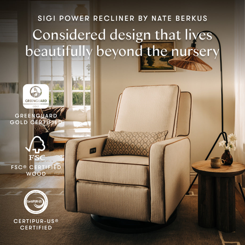 Sigi Electronic Glider Recliner by Nate Berkus