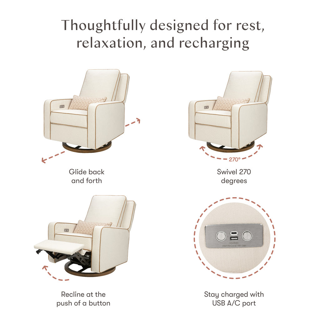 Sigi Electronic Glider Recliner by Nate Berkus
