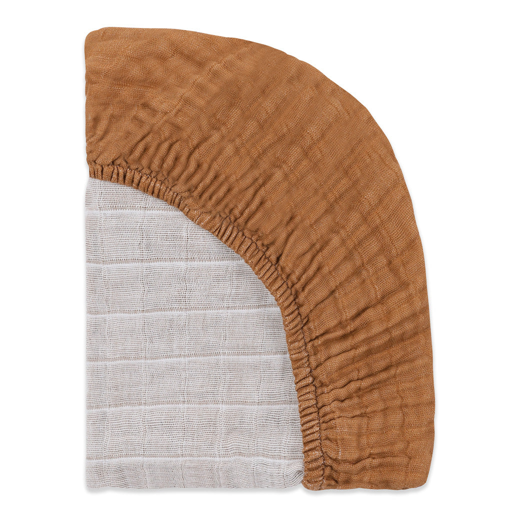 All-Stages Bassinet Sheet In GOTS Certified Organic Muslin Cotton