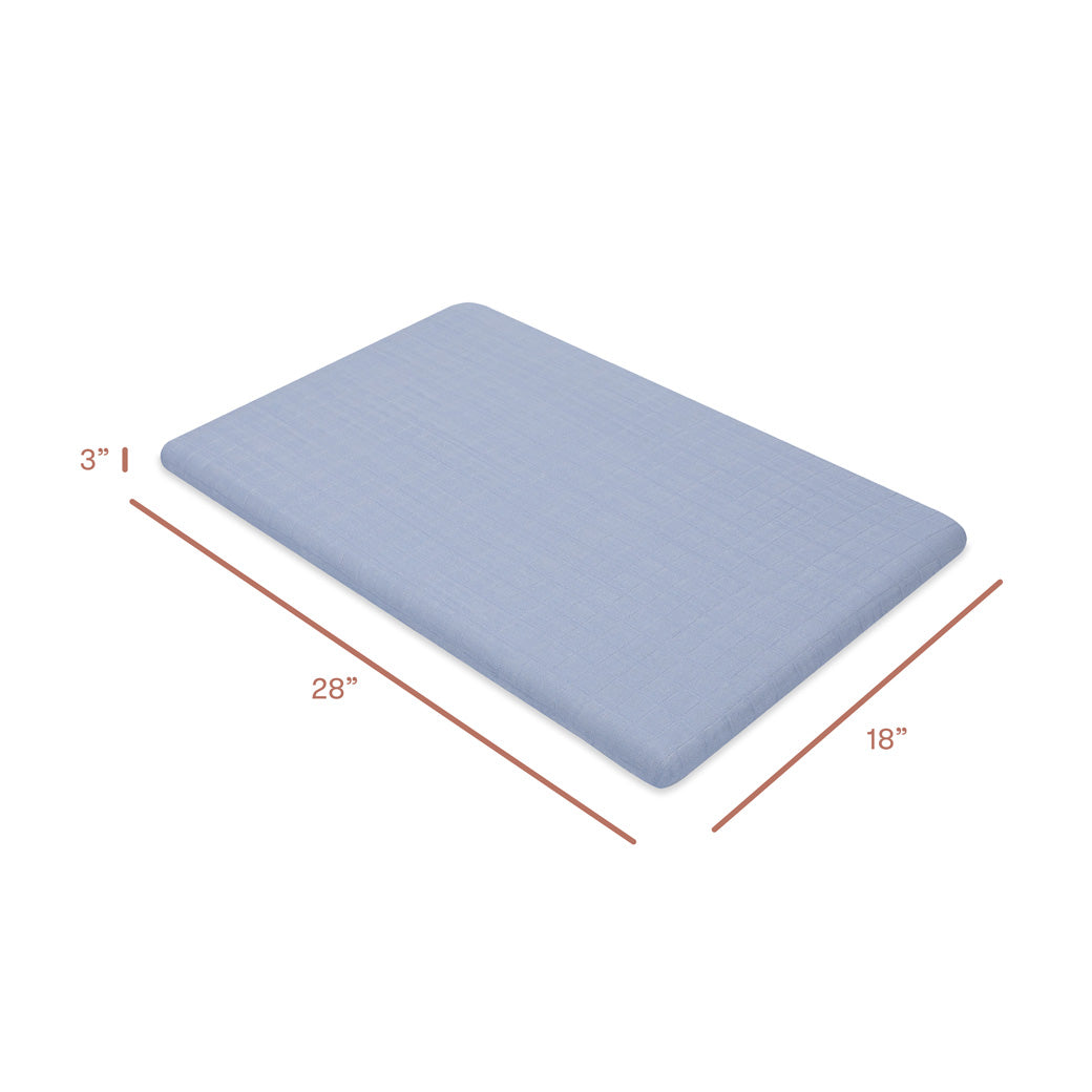 All-Stages Bassinet Sheet In GOTS Certified Organic Muslin Cotton