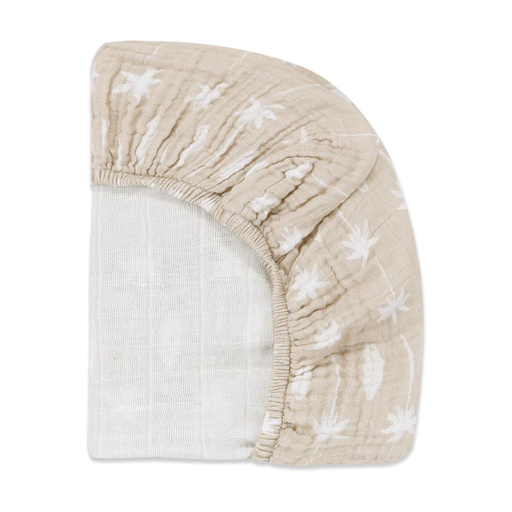 All-Stages Bassinet Sheet In GOTS Certified Organic Muslin Cotton
