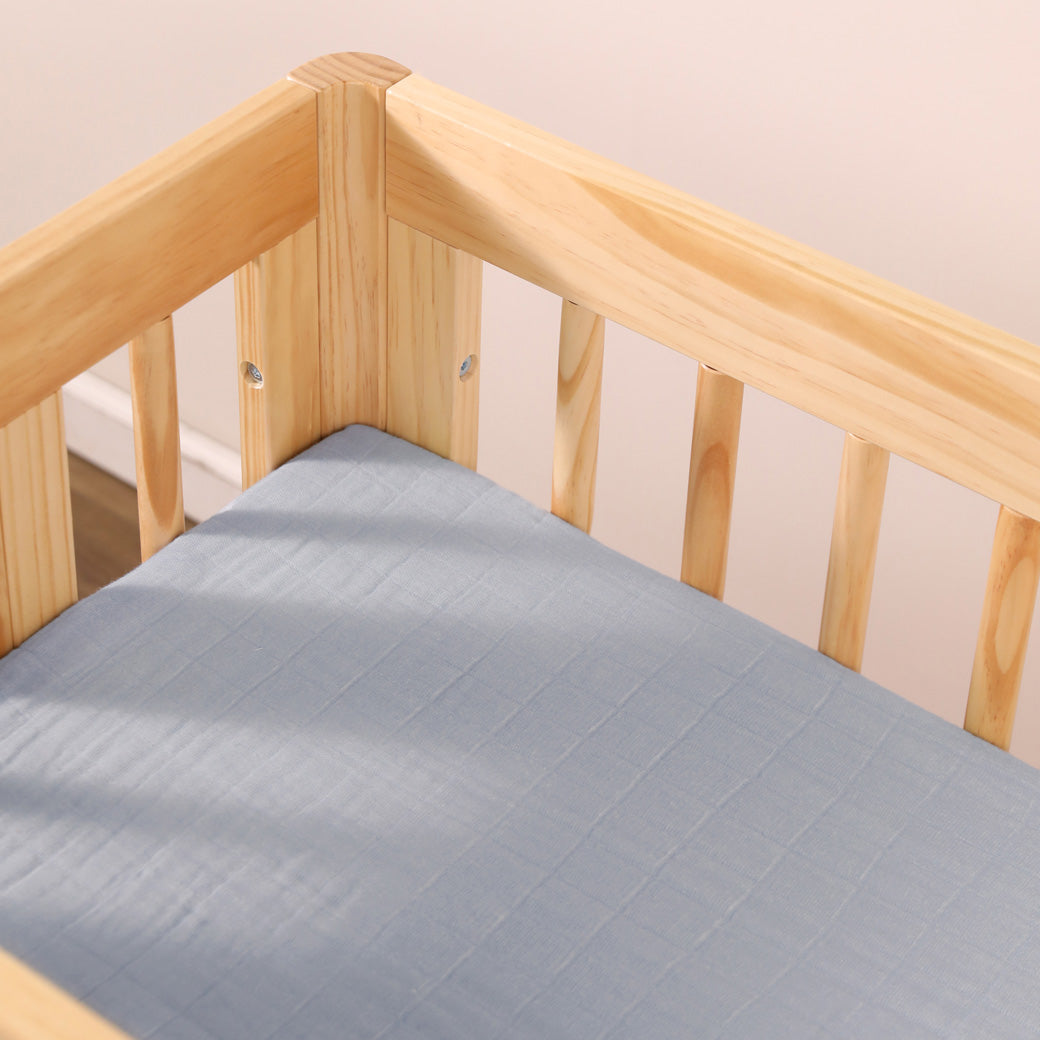 All-Stages Bassinet Sheet In GOTS Certified Organic Muslin Cotton