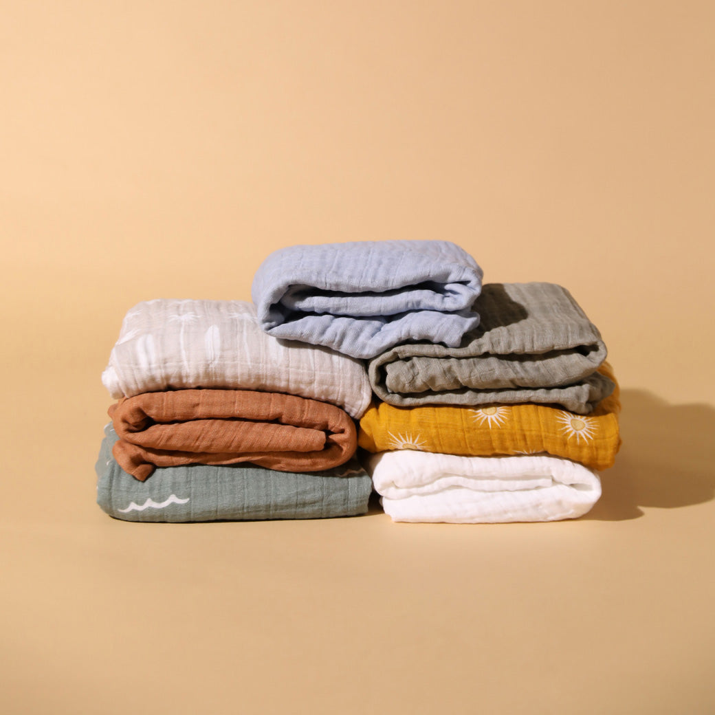 All-Stages Bassinet Sheet In GOTS Certified Organic Muslin Cotton