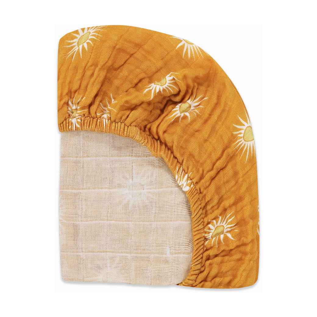 All-Stages Bassinet Sheet In GOTS Certified Organic Muslin Cotton