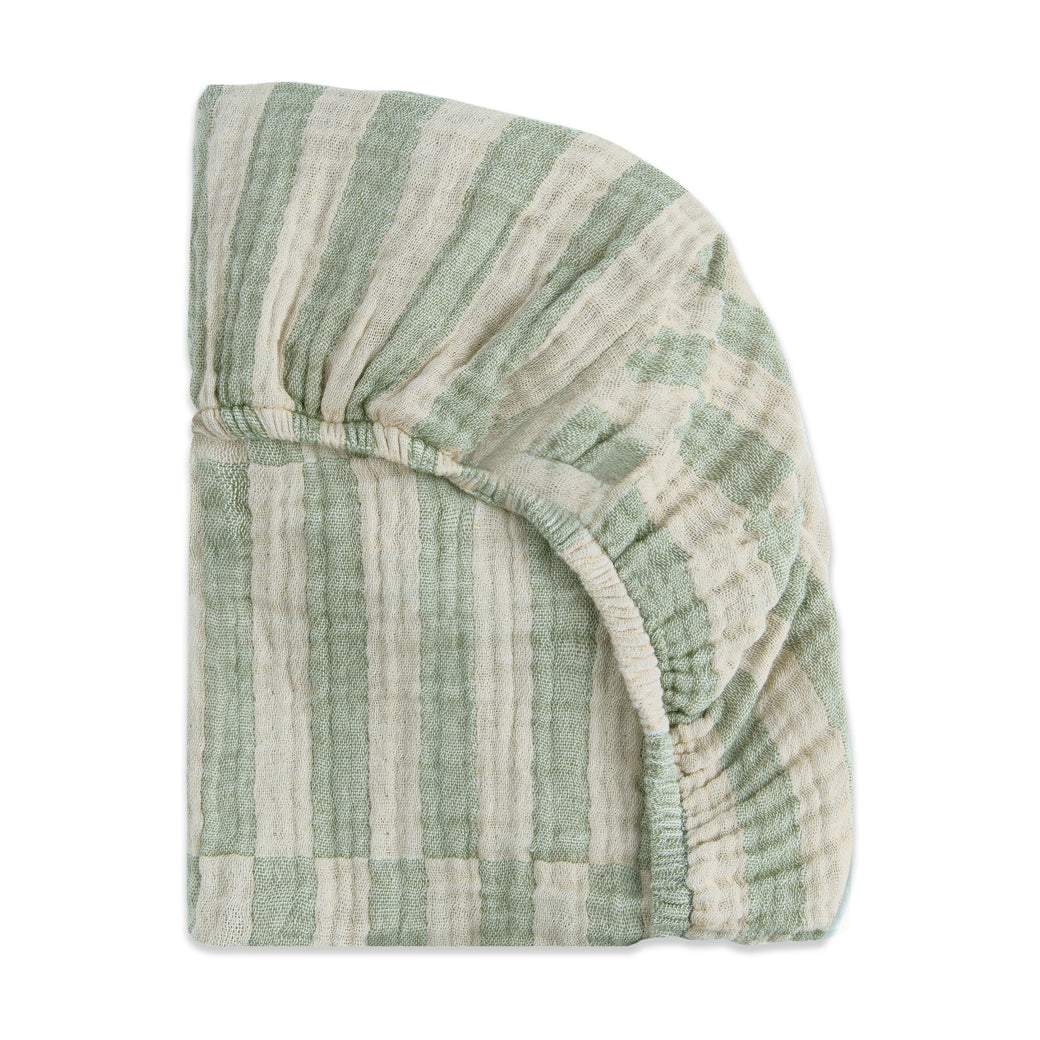 All-Stages Bassinet Sheet In GOTS Certified Organic Muslin Cotton