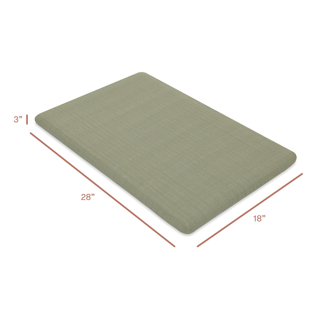 All-Stages Bassinet Sheet In GOTS Certified Organic Muslin Cotton