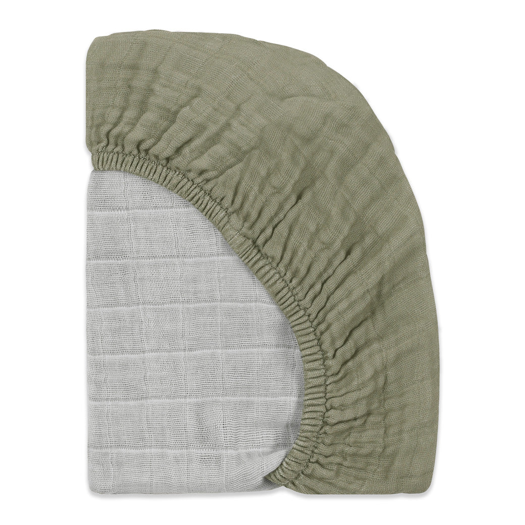 All-Stages Bassinet Sheet In GOTS Certified Organic Muslin Cotton