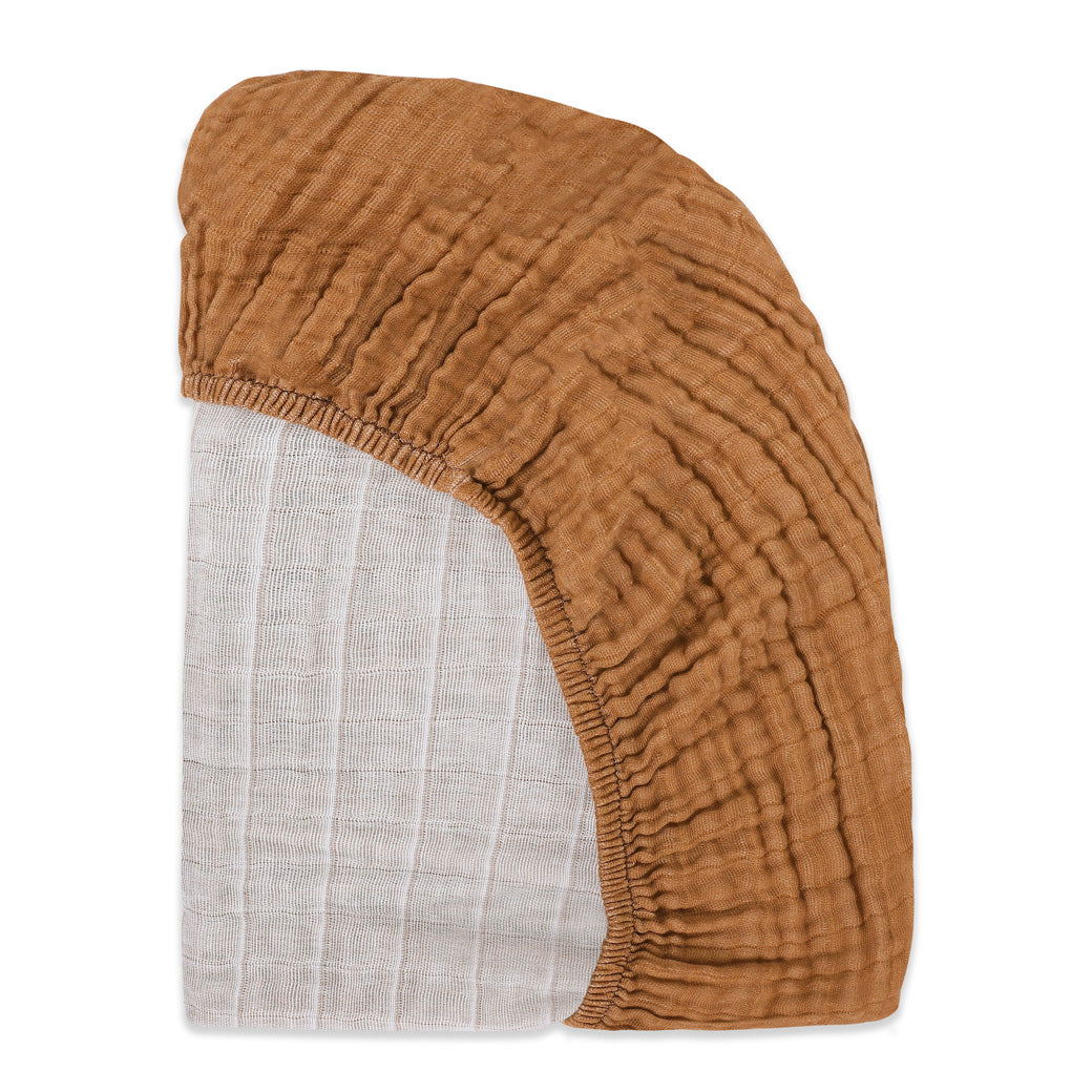 All-Stages Midi Crib Sheet In GOTS Certified Organic Muslin Cotton
