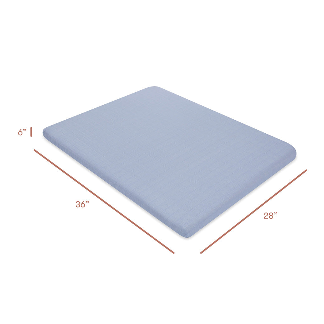 All-Stages Midi Crib Sheet In GOTS Certified Organic Muslin Cotton