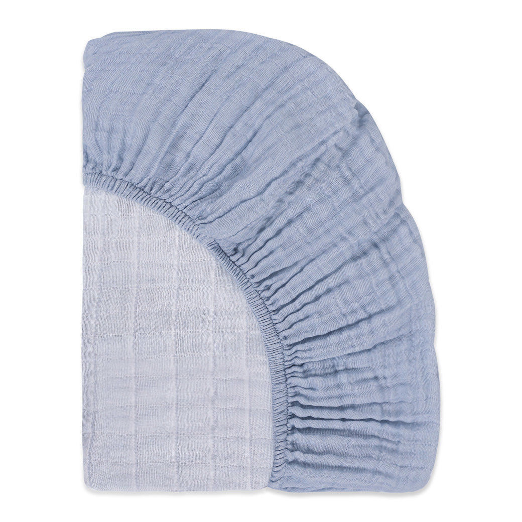 All-Stages Midi Crib Sheet In GOTS Certified Organic Muslin Cotton
