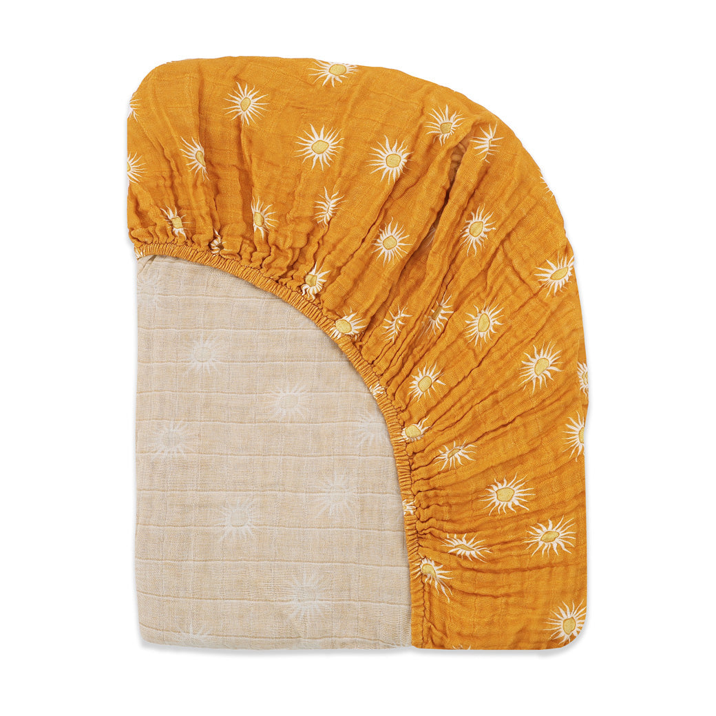 All-Stages Midi Crib Sheet In GOTS Certified Organic Muslin Cotton