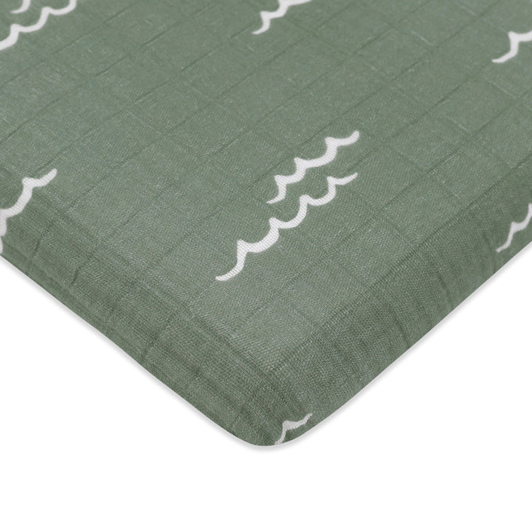 All-Stages Midi Crib Sheet In GOTS Certified Organic Muslin Cotton