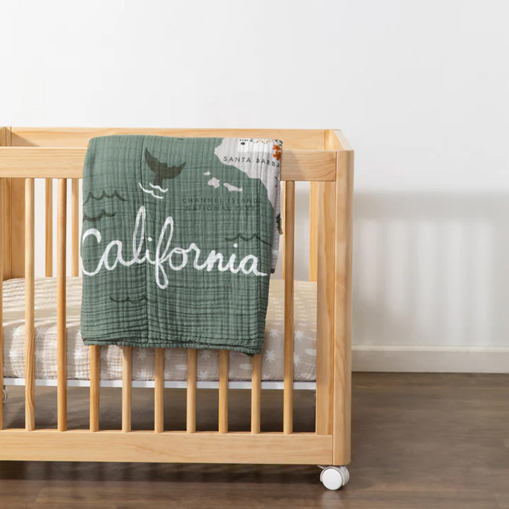 All-Stages Midi Crib Sheet In GOTS Certified Organic Muslin Cotton