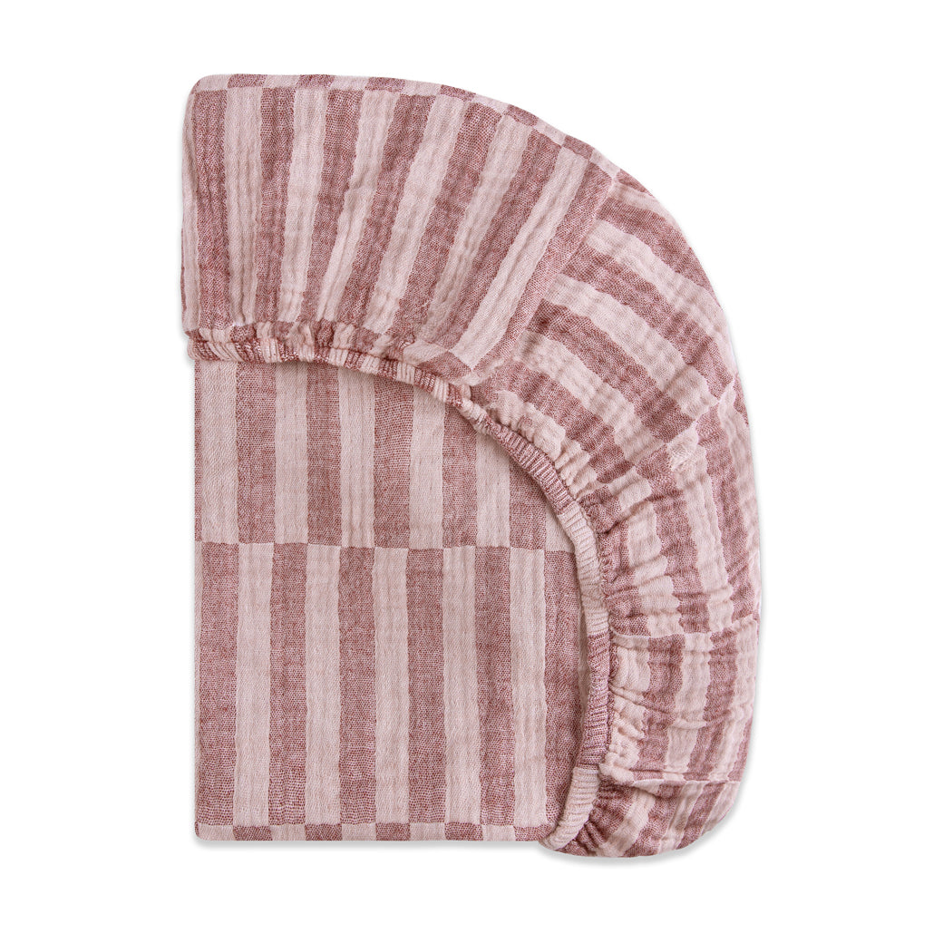 All-Stages Midi Crib Sheet In GOTS Certified Organic Muslin Cotton