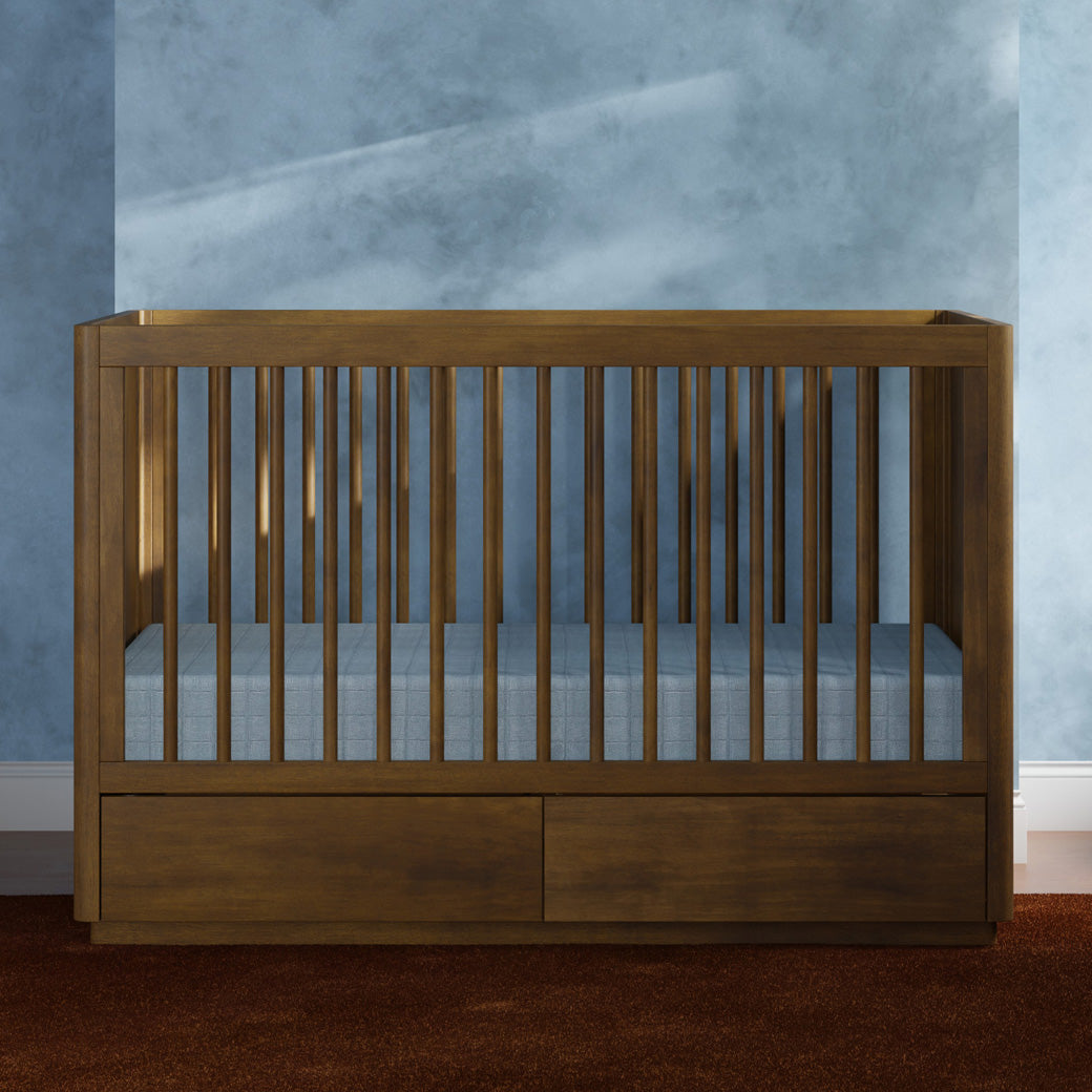Bento 3-in-1 Convertible Storage Crib with Toddler Bed Conversion Kit