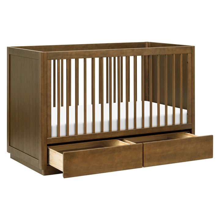 Bento 3-in-1 Convertible Storage Crib with Toddler Bed Conversion Kit
