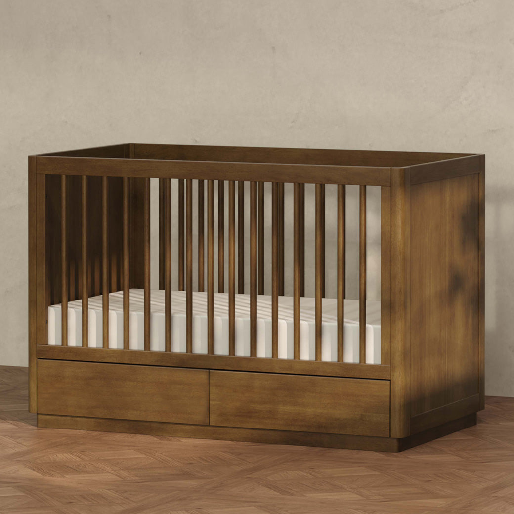 Bento 3-in-1 Convertible Storage Crib with Toddler Bed Conversion Kit