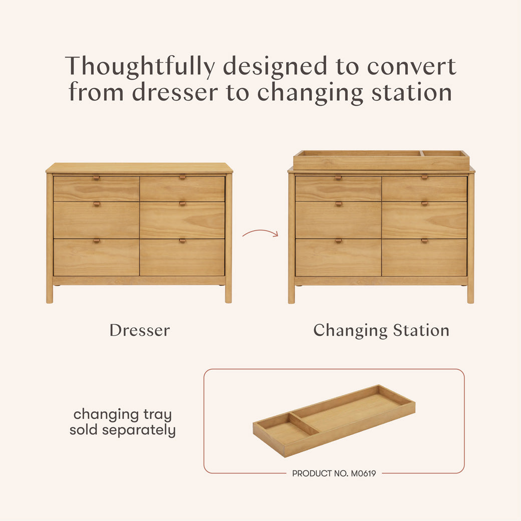Bondi 6-Drawer Dresser