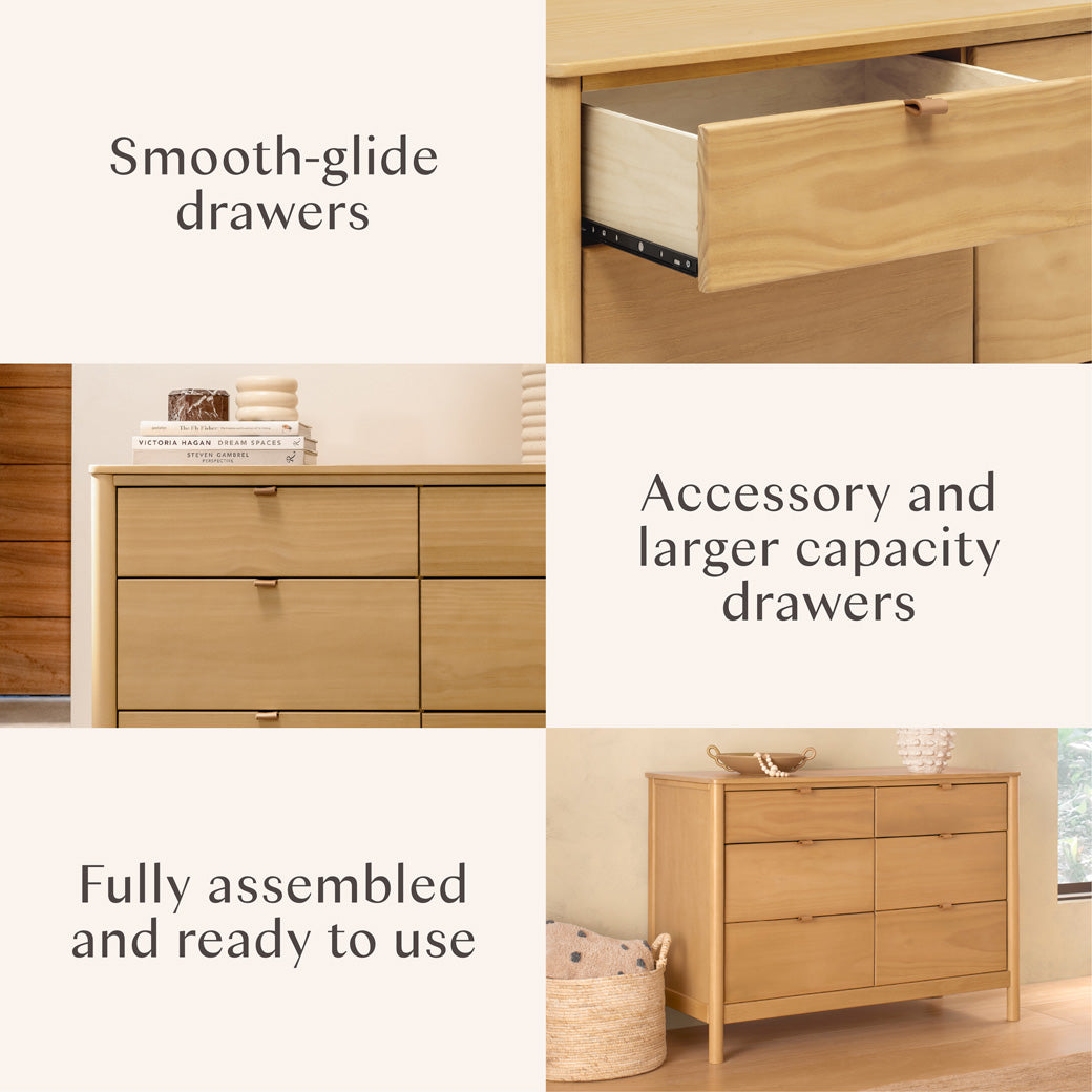 Bondi 6-Drawer Dresser