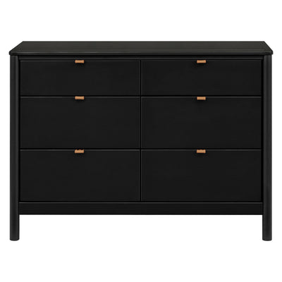 Front view of Babyletto Bondi 6-Drawer Dresser in -- Color_Black