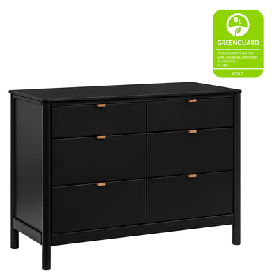 Babyletto Bondi 6-Drawer Dresser with GREENGUARD Gold tag  in -- Color_Black