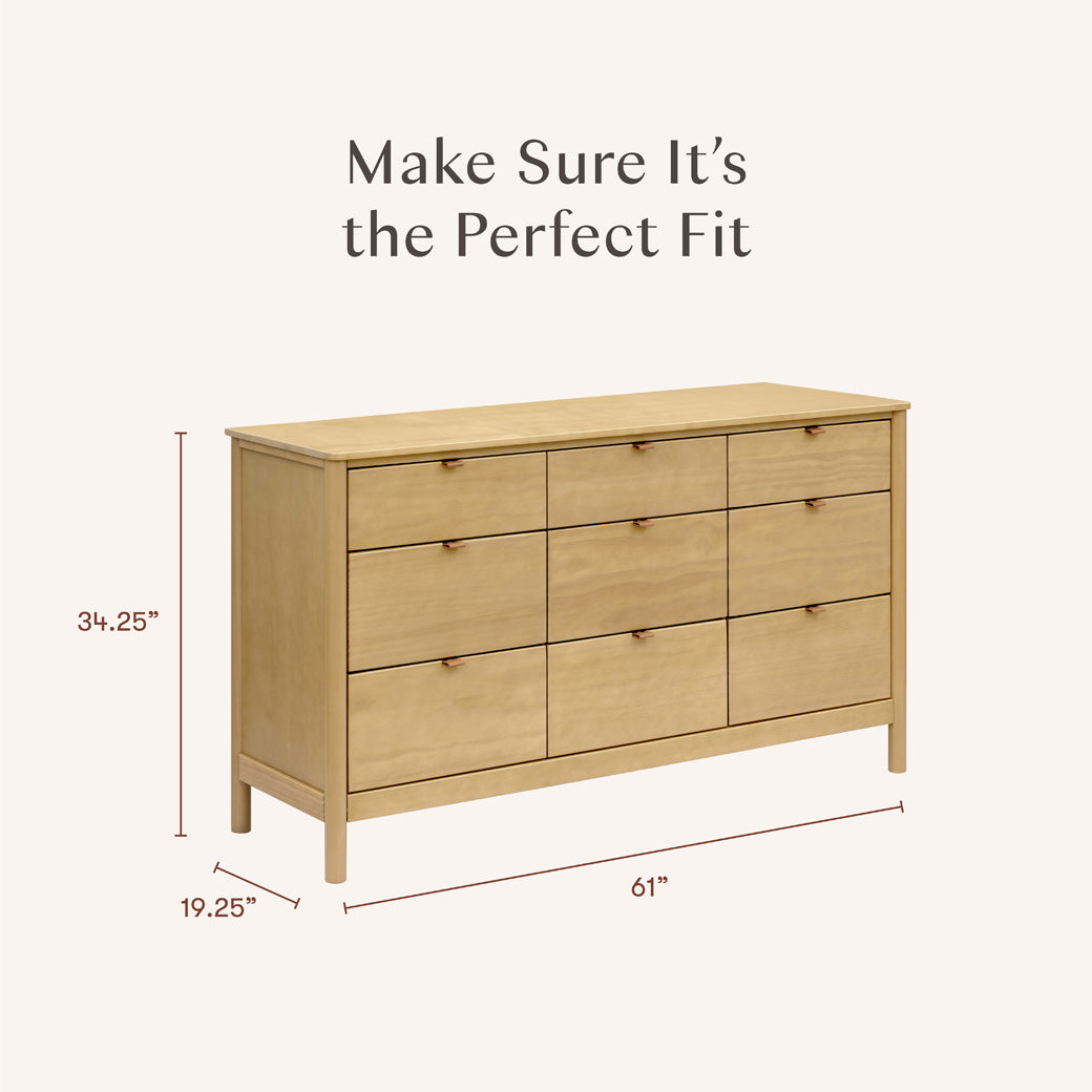 Bondi 9-Drawer Assembled Dresser