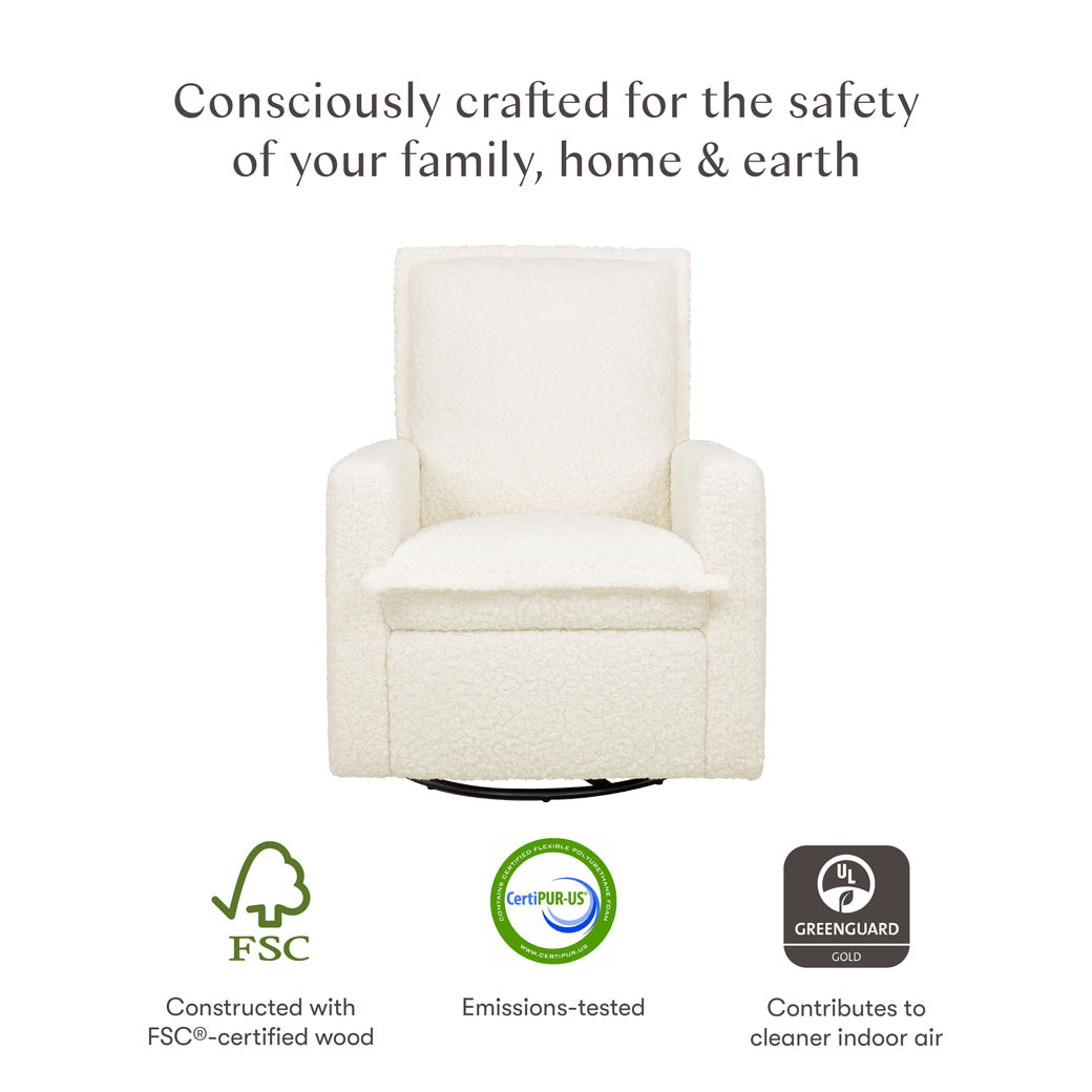 Cali Flange Recliner and Swivel Glider