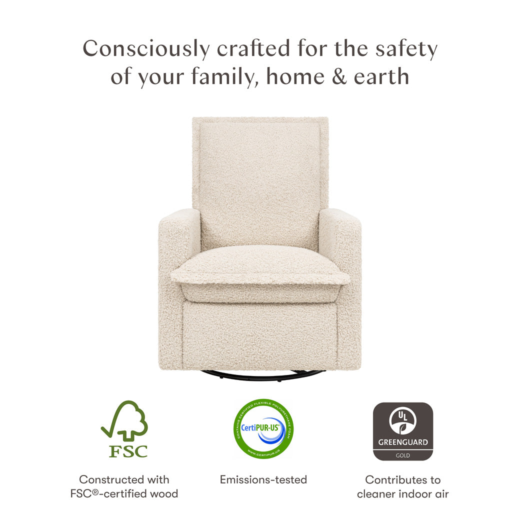 Cali Flange Recliner and Swivel Glider