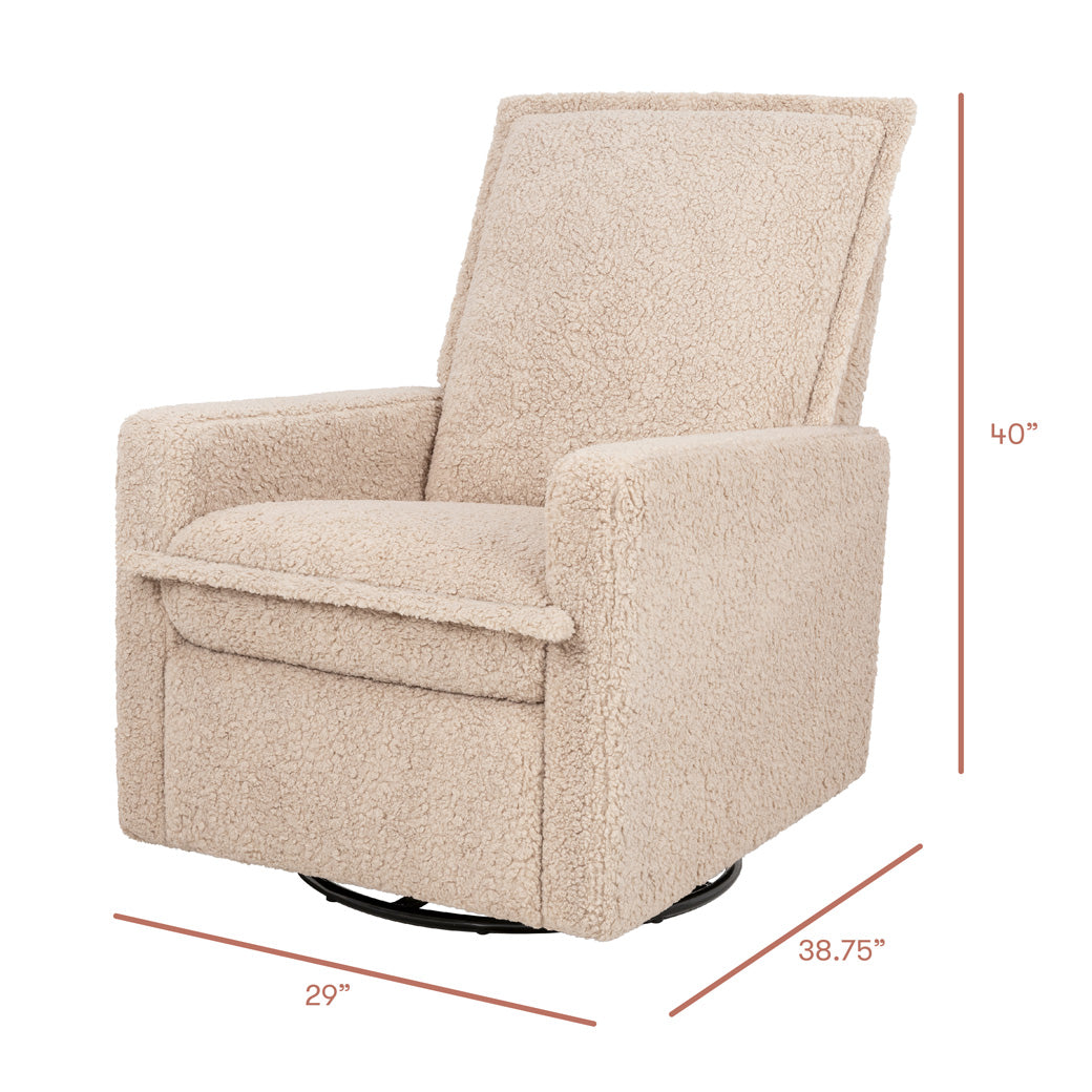 Cali Flange Recliner and Swivel Glider