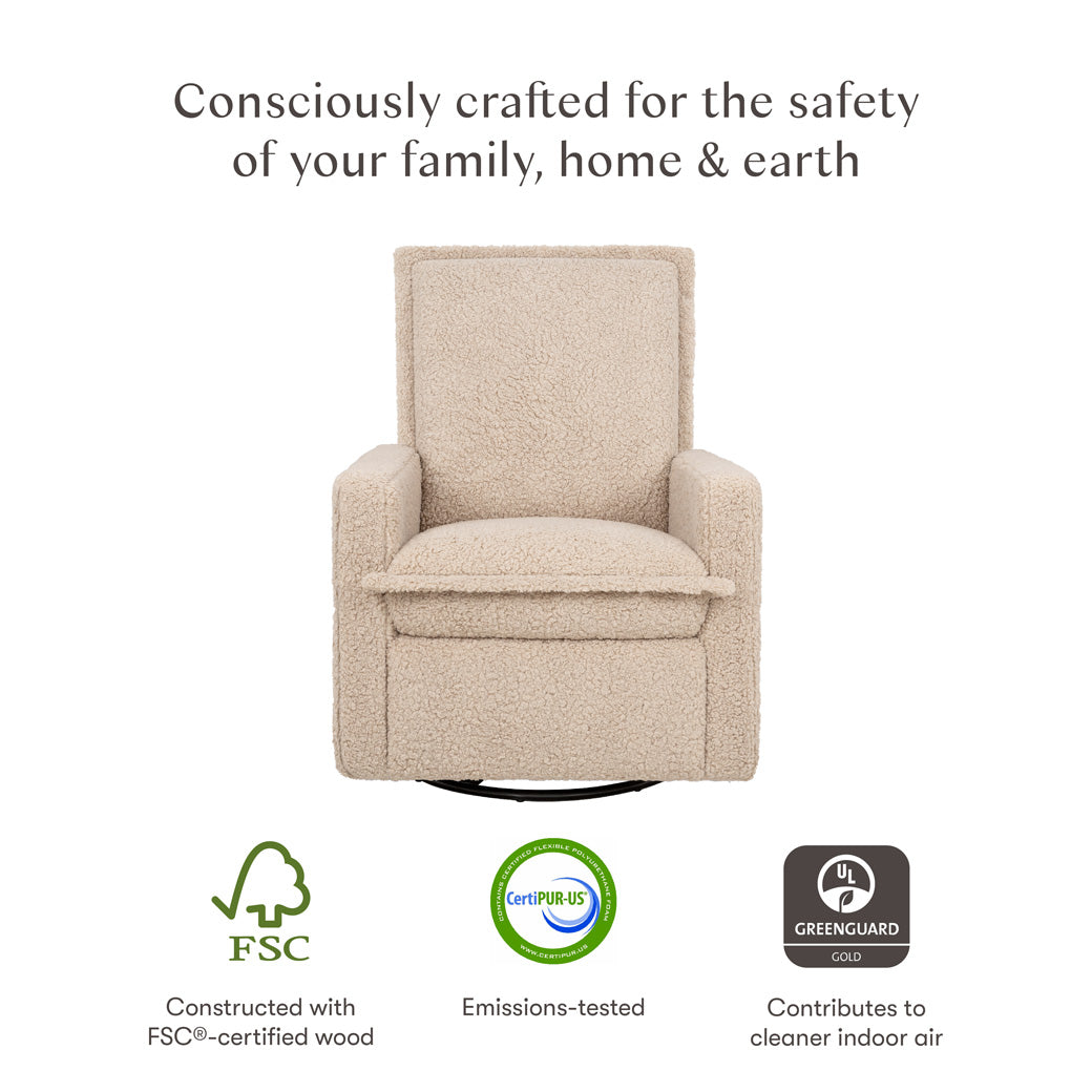 Cali Flange Recliner and Swivel Glider