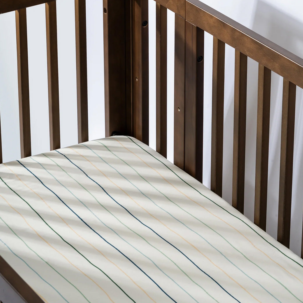 Crib Sheet in GOTS Certified Organic Brushed Cotton