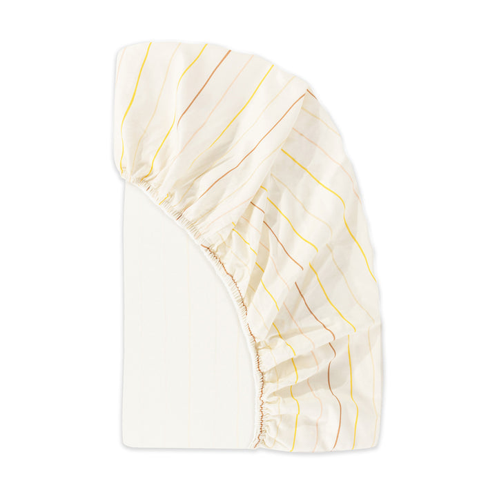 Crib Sheet in GOTS Certified Organic Brushed Cotton