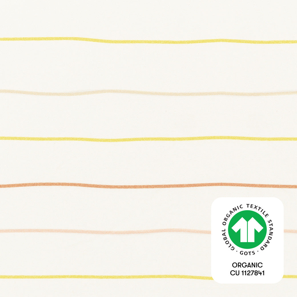 Crib Sheet in GOTS Certified Organic Brushed Cotton