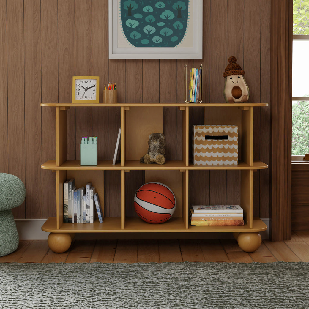 Crosby Open Bookcase Honey