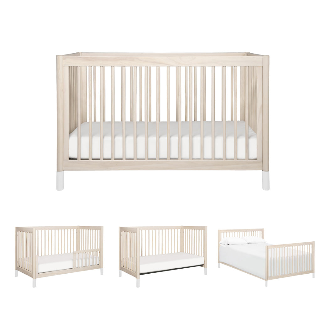 Gelato 4-in-1 Convertible Crib with Toddler Bed Conversion Kit