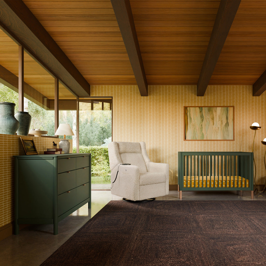 Gelato 4-in-1 Convertible Crib with Toddler Bed Conversion Kit