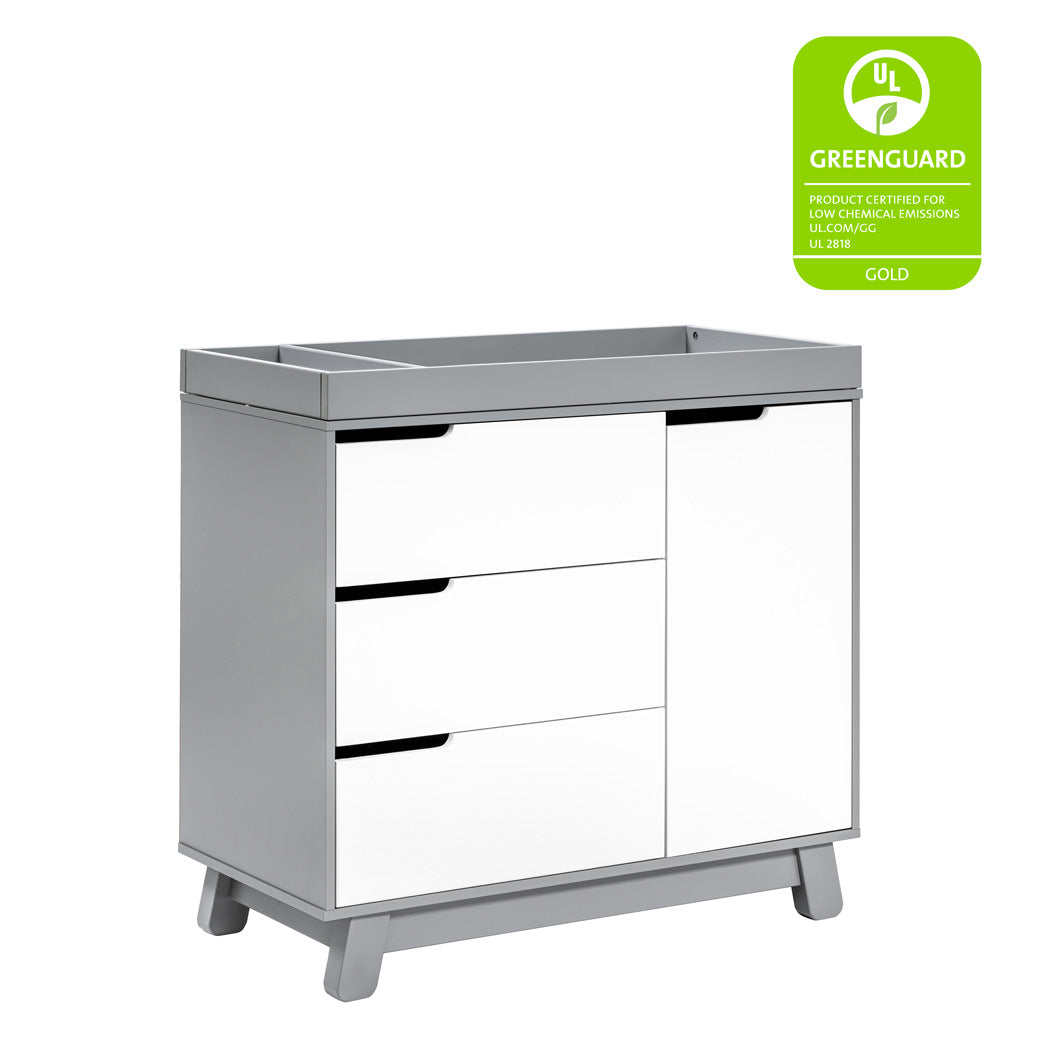 Hudson 3-Drawer Changer Dresser with Removable Changing Tray